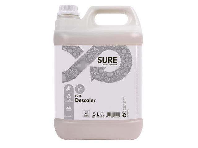 SURE Avkalkningsmedel, växtbaserad och 100% nedbrytbar 5L