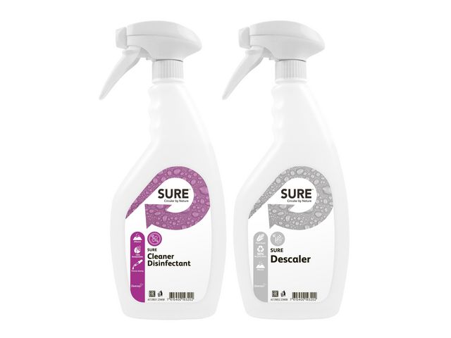 SURE Sprayflaska Descaler TOM | Städ och hygien - Städredskap - Sprayflaskor | Kontorsexperten
