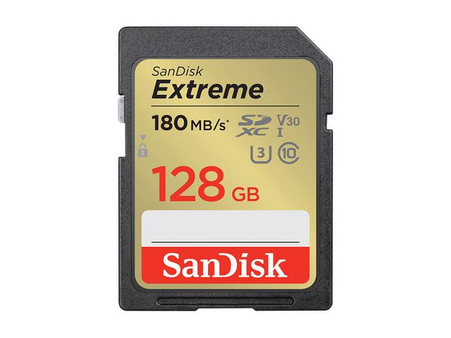 SanDisk Minneskort  SDHC Extreme 128GB