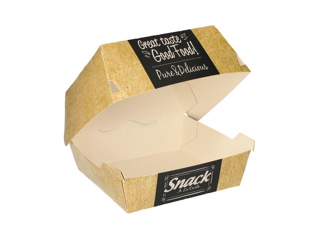 PAPSTAR Matlåda 70x125x125mm 50/fp | Kök och servering - Engångsartiklar - Take Away | Kontorsexperten