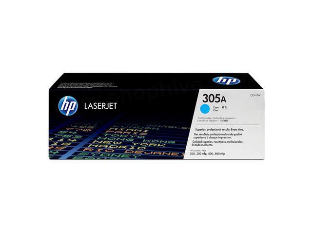 HP Toner CE411A 305A 2,6K Cyan