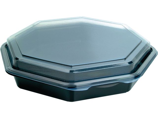 DUNI Plastskål Octaview 230x230x50mm 190/fp | Kök och servering - Matförvaring - Plastformar och skålar | Kontorsexperten