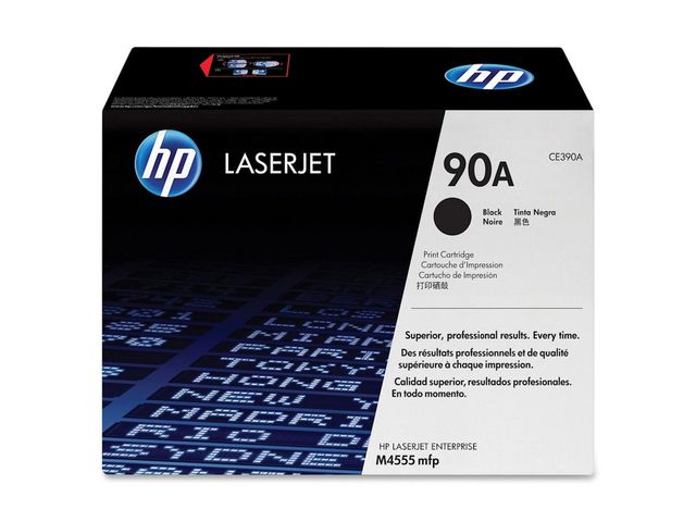 HP Toner CE390A 90A 10K Svart
