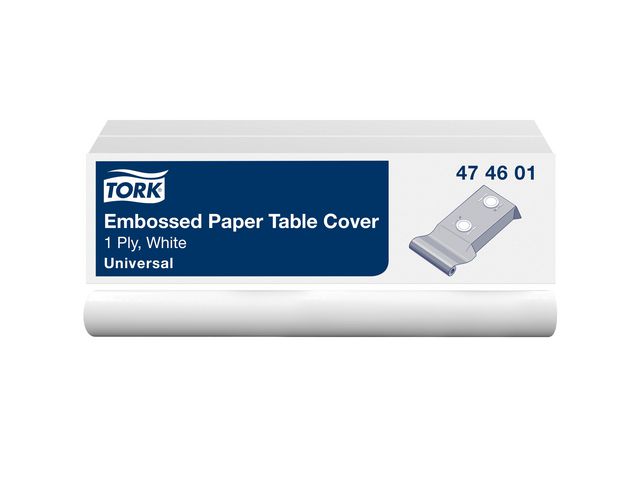 TORK Bordsduk Damast vit 50m, 120cm | Kök och servering - Servetter och dukar - Dukrullar | Kontorsexperten