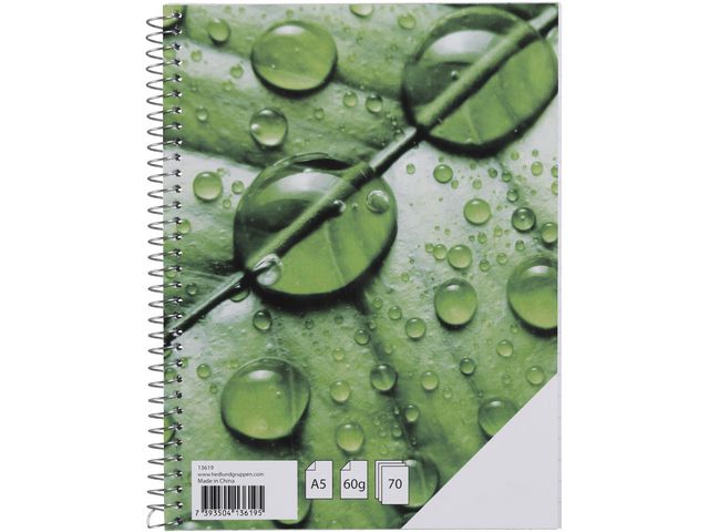 Actual Kollegieblock A5 60g 70 bl olinj | Kontorsmaterial - Block och anteckningsböcker - Kollegieblock | Kontorsexperten