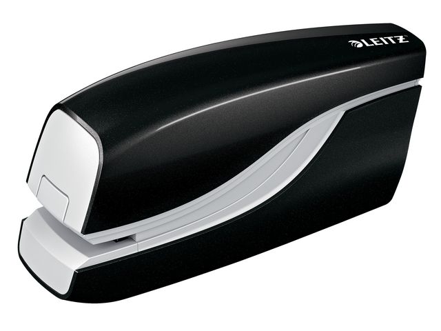Leitz Elektrisk häftapparat WOW 5566 svart | Kontorsmaterial - Till skrivbordet - Häftapparater - El | Kontorsexperten