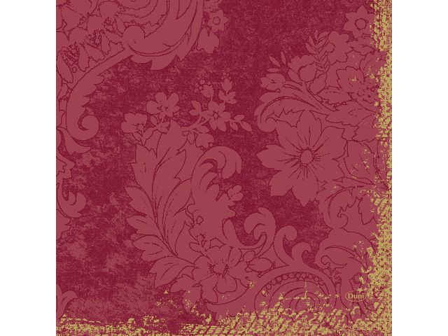 DUNI Servett 3-lagers, Royal, 33 cm, bordeaux 250/fp | Kök och servering - Servetter och dukar - Servett - 3-lagers | Kontorsexperten