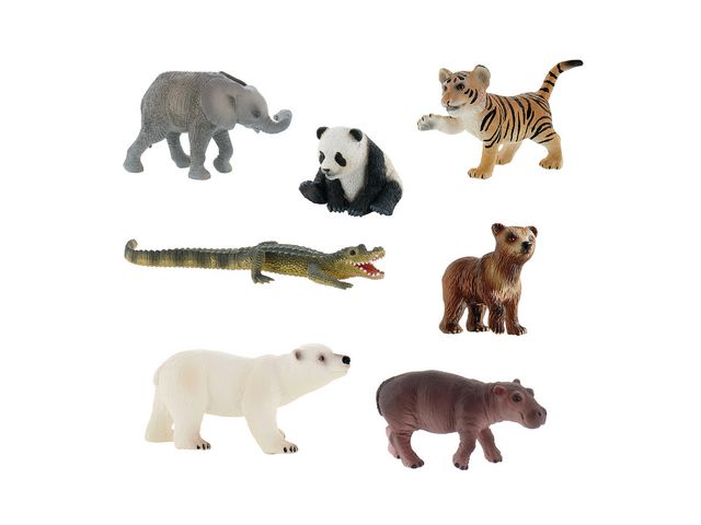 BULLYLAND Vilda djurungar 7/fp | Skola och förskola - Lekmaterial - Lekfigurer - Djur | Kontorsexperten