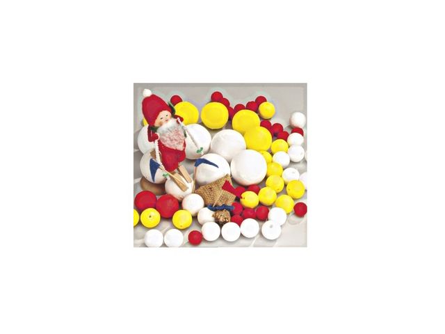 Papperskulor 30mm röd 50/fp | Skola och förskola - Hobbymaterial - Papperskulor | Kontorsexperten