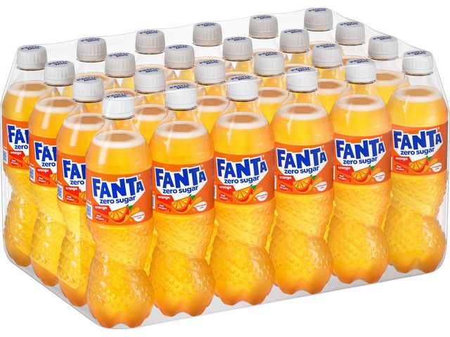 Produktfoto för Fanta Dricka Orange Zero 50cl PET