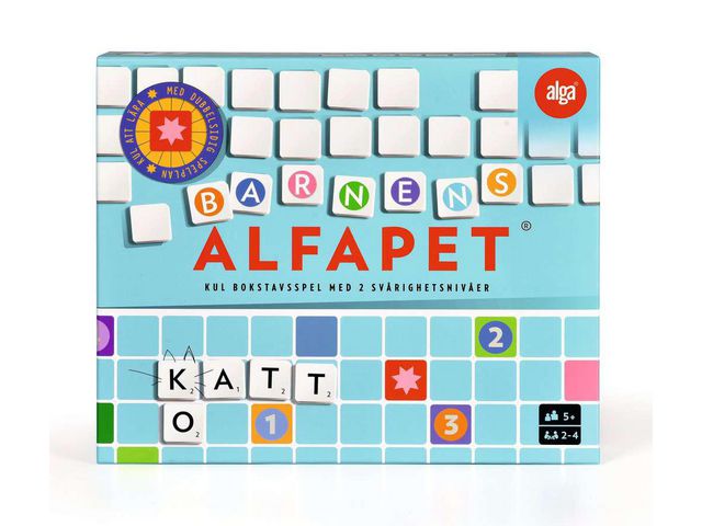 Barnens Alfapet från 5år | Skola och förskola - Lekmaterial - Spel - Från 5 - 6 år | Kontorsexperten