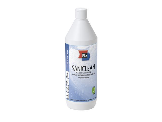 PLS Sanitetsrent Saniclean Parfym 1l | Städ och hygien - Rengöringsmedel - Sanitetsrent | Kontorsexperten