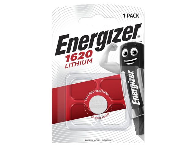 Produktfoto för Energizer Batteri Lithium CR1620