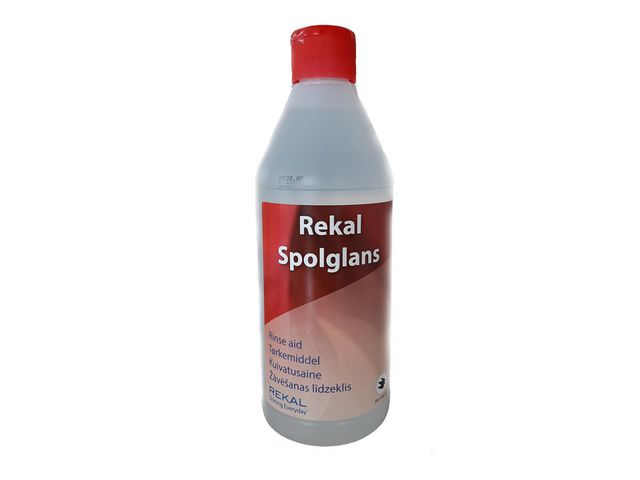 REKAL Spolglans 500ml | Städ och hygien - Diskrengöring - Torkmedel och sköljmedel | Kontorsexperten