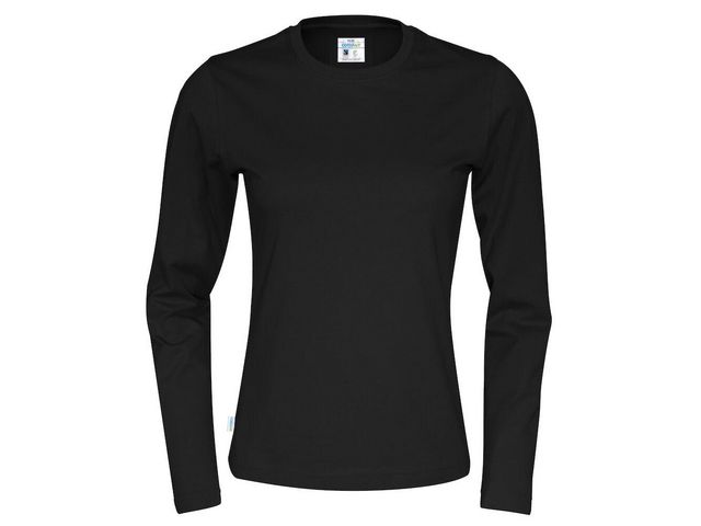 Cottover T-shirt LÄ 141019 GOTS dam svart 2XL | Arbetskläder - Arbetströjor - T-shirts | Kontorsexperten