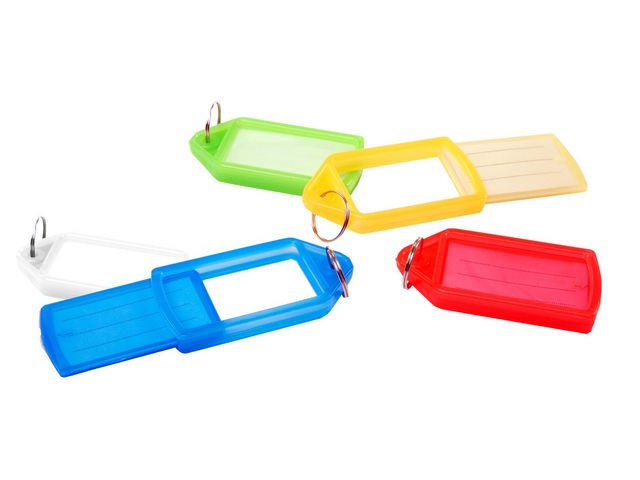 PAVO Nyckelbricka sorterade färger 10/fp | Kontorsmöbler och inredning - Skåp och hyllor - Nyckelskåp och tillbehör | Kontorsexperten