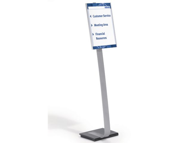 DURABLE Informationsställ golv INFO SIGN STAND A3 | Kontorsmöbler och inredning - Tavlor ställ och ramar - Informationsställ | Kontorsexperten