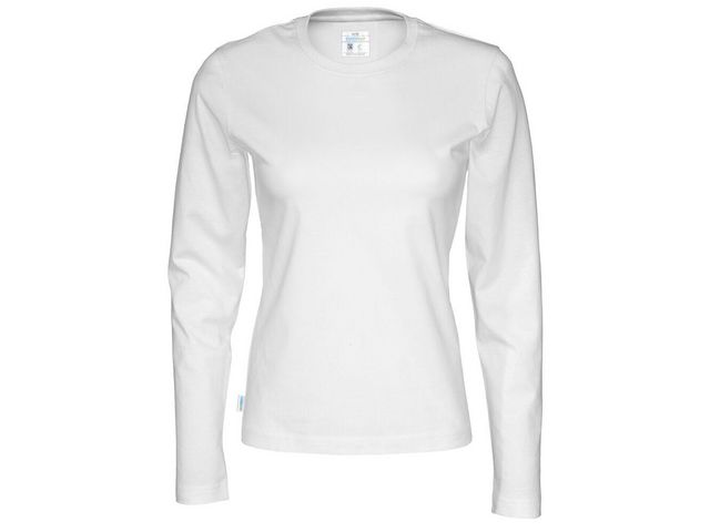 Cottover T-shirt LÄ 141019 GOTS dam vit L | Arbetskläder - Arbetströjor - T-shirts | Kontorsexperten