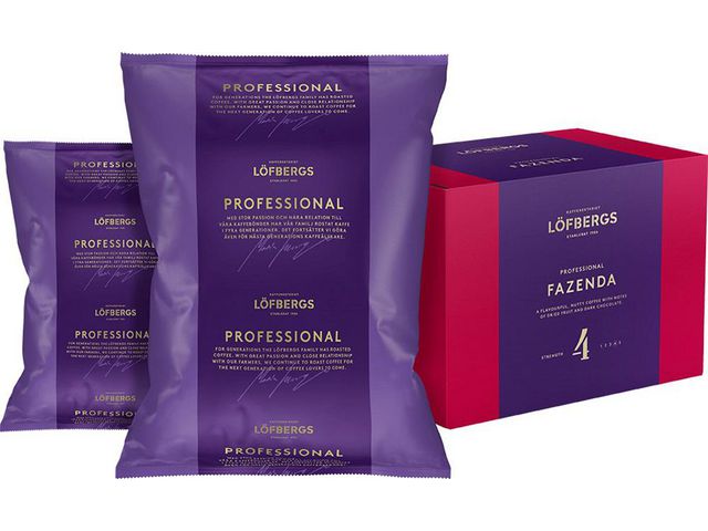 Löfbergs Kaffe Professional Fazenda 125g | Kök och servering - Kaffe och te - Portionsförpackat | Kontorsexperten
