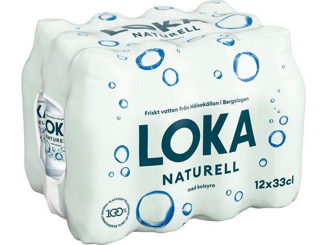 LOKA Dricka naturell pet 33cl