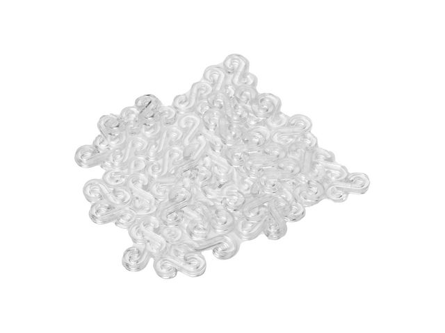 Plastclips S-krok 60/fp | Skola och förskola - Hobbymaterial - Lås, hakar, öglor och ringar | Kontorsexperten