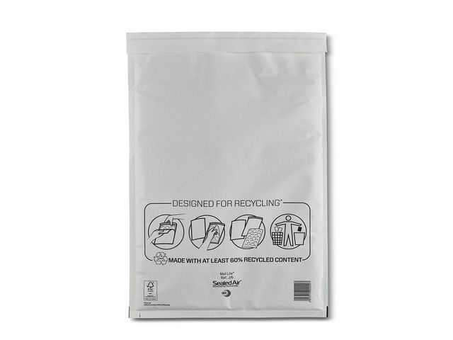 Mail Lite® Bubbelpåse J/6 300x440mm remsa 50/fp | Emballage och lagerutrustning - Kuvert och postemballage - Bubbelpåsar | Kontorsexperten