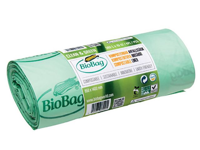 BioBag Insatssäck 50L 32/rl | Städ och hygien - Påsar och säckar - Plastsäckar | Kontorsexperten