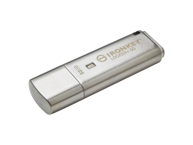 Produktfoto för Kingston USB-minne Locker+ 50 32GB