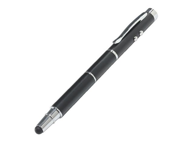 Produktfoto för Leitz Complete 4 in 1 - Laserpekare/kulspetspenna/LED-ficklampa/penna - svart