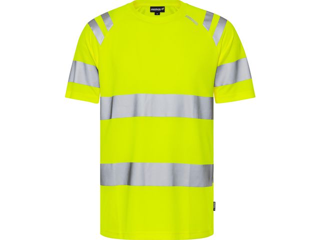 FRISTADS T-shirt varsel 7860 GPST kl3 gul 3XL | Arbetskläder - Varselkläder - Varselt-shirts | Kontorsexperten