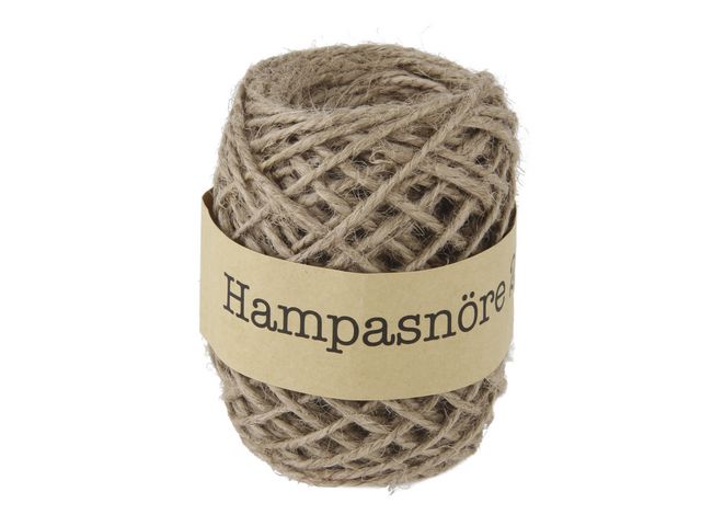 HEDLUNDS OF SWEDEN Jutesnöre natur 25m/rl