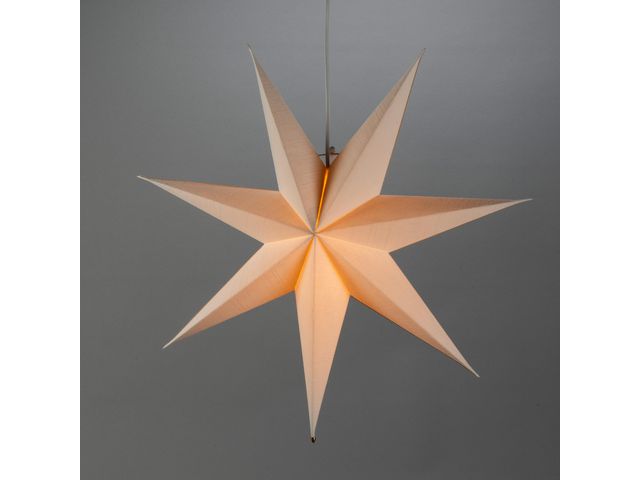 KONSTSMIDE Pappersstjärna 78 cm vit | Kontorsmöbler och inredning - Lampor och belysning - Dekorationsbelysning | Kontorsexperten