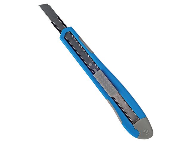 Lyreco Brytkniv 9 mm blå | Emballage och lagerutrustning - Knivar och saxar - Knivar | Kontorsexperten