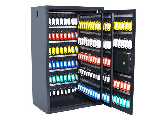 PAVO Nyckelskåp Security 300 nycklar grå | Kontorsmöbler och inredning - Skåp och hyllor - Nyckelskåp och tillbehör | Kontorsexperten