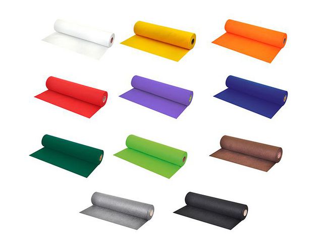 PLAYBOX Dekorationsfilt 45cmx5m blå | Skola och förskola - Hobbymaterial - Filt | Kontorsexperten