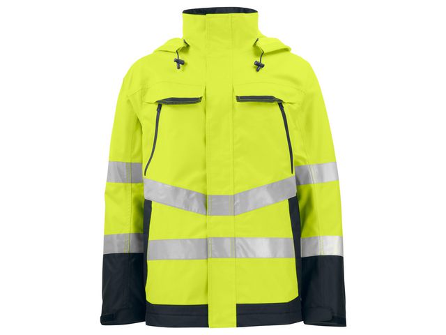 PROJOB Skaljacka 6440 kl3 gul/sv L | Arbetskläder - Arbetsjackor - Hantverk- och servicejackor | Kontorsexperten