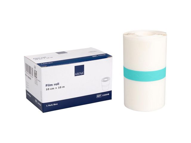 ABENA Filmförband 10cmx10m | Sjukvård och omsorg - Förband och fixering - Filmförband | Kontorsexperten