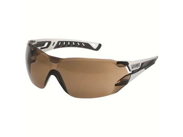 Uvex Skyddsglasögon Pheos NXT brun | Skyddsutrustning - Ögonskydd - Skyddsglasögon | Kontorsexperten