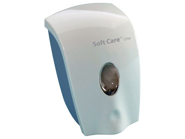 DIVERSEY Dispenser Soft Care Line, tvål, plast, vit, 800 ml | Städ och hygien - Tvål och hygien - Hygiensystem - Soft Care | Kontorsexperten
