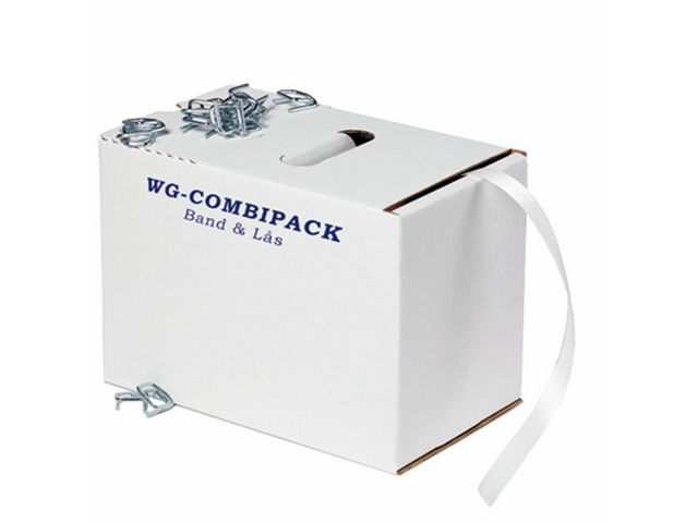 Packband WG Kombipack 13mmx250m | Emballage och lagerutrustning - Packband och buntband - VG-Band | Kontorsexperten
