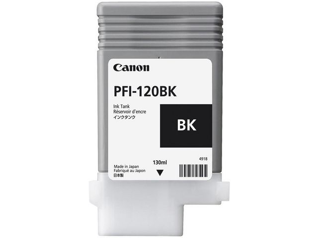 Canon Bläckpatron PFI-120BK Svart | Toner och bläck - Bläckpatroner - Bläckpatroner Canon | Kontorsexperten