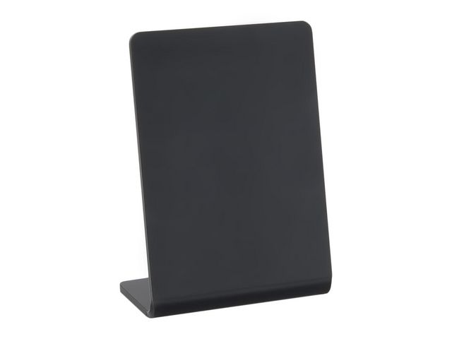 Informationsställ griffel lutande A7 svart | Kontorsmöbler och inredning - Tavlor ställ och ramar - Informationsställ | Kontorsexperten