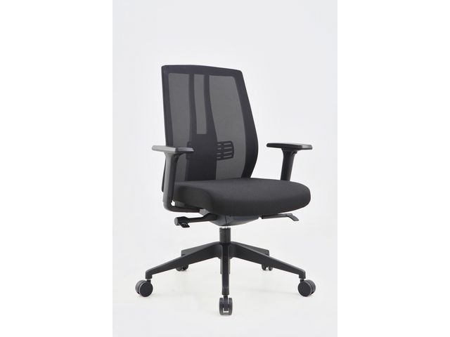 Lyreco Kontorsstol Pegasus mesh svart | Kontorsmöbler och inredning - Stolar och sittmöbler - Kontorsstolar | Kontorsexperten