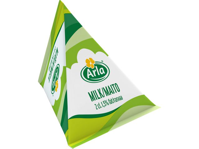 Arla Kaffemjölk, 1,5% fett, portioner á 20 ml 100/fp