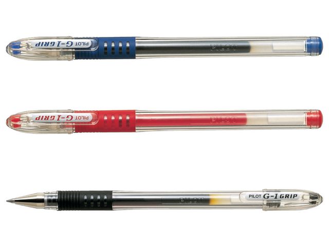 PILOT Gelpenna G-1 Grip 0,5 svart | Kontorsmaterial - Pennor - Gelpennor | Kontorsexperten