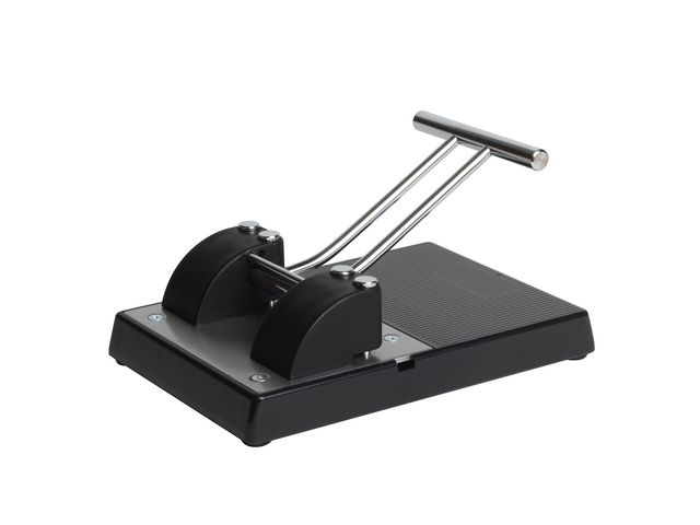 Manuellt hålslag 35 ark aluminium, svart och silver | Kontorsmaterial - Till skrivbordet - Hålslag | Kontorsexperten