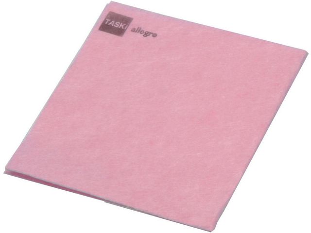 Taski Rengöringsduk Allegro Light, röd 100/fp | Städ och hygien - Städdukar och diskdukar - Städdukar - Alltork | Kontorsexperten