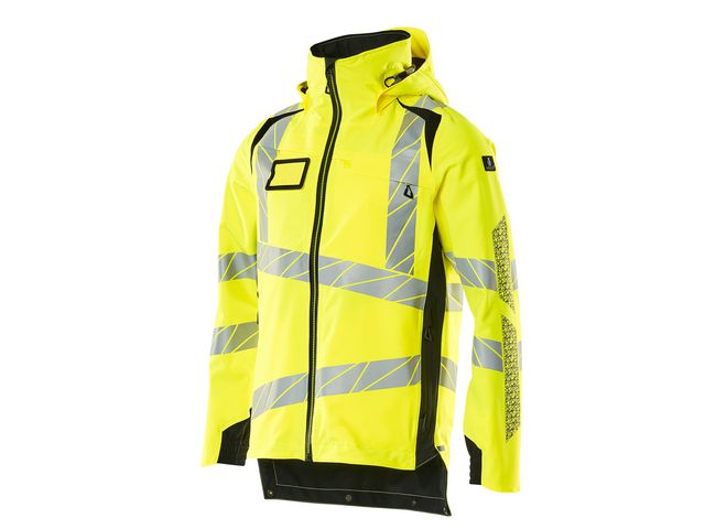 MASCOT® Skaljacka Hi-Vis Gul/Svart L | Arbetskläder - Arbetsjackor - Varseljackor | Kontorsexperten