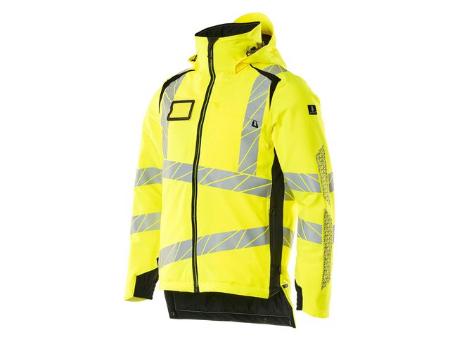 MASCOT® Vinterjacka Hi-Vis Gul/Svart M | Arbetskläder - Arbetsjackor - Varseljackor | Kontorsexperten