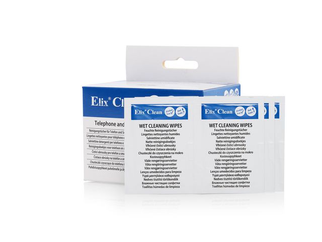 ELIX Rengöringsduk våt telefon 50/fp | Datorprodukter - Datorrengöring - Rengörings-servetter | Kontorsexperten